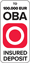 OBA insured bank deposit of up to EUR 100,000